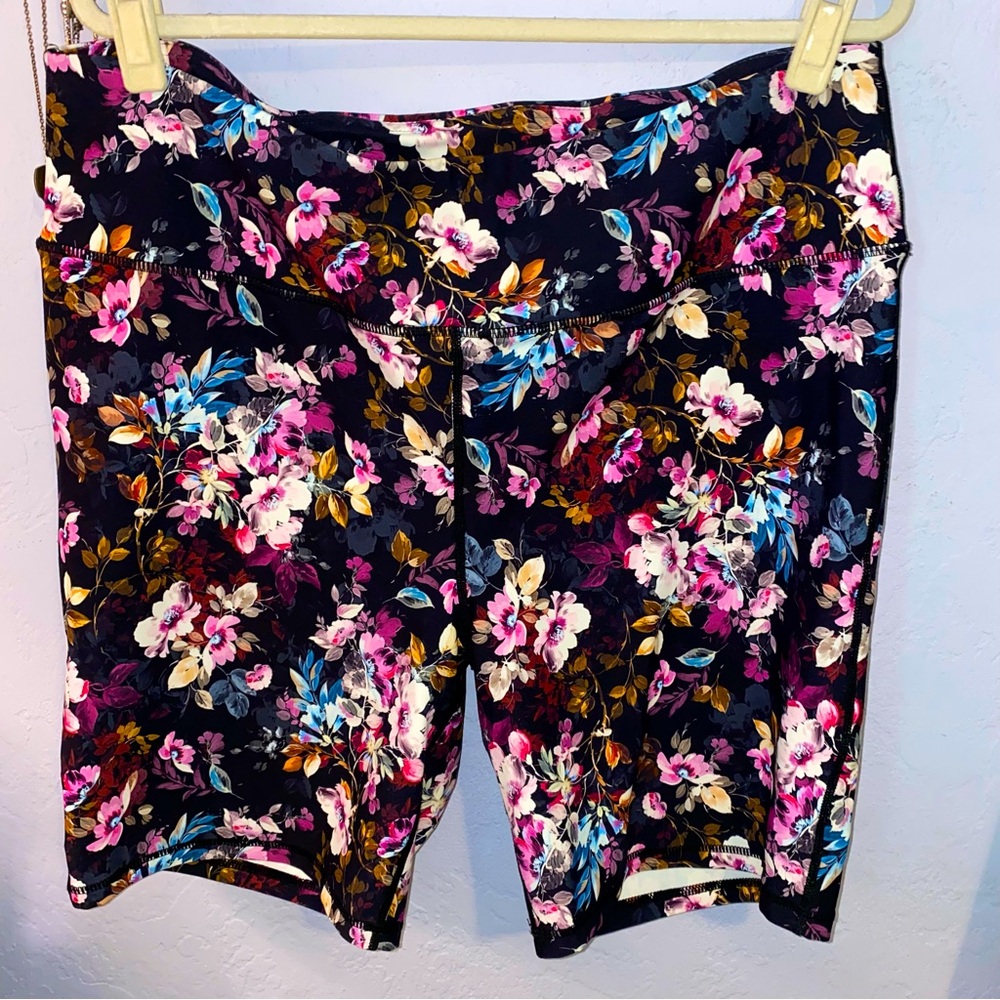 Torrid Floral Activewear Shorts